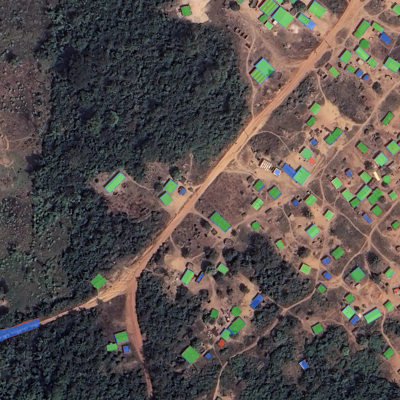 Buildings v.07-06 benchmark overlay — Côte d'Ivoire
