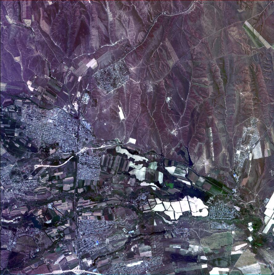 Vista previa de la escena satélite