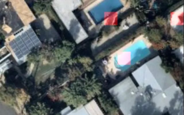 Обнаруженные бассейны в жилом районе